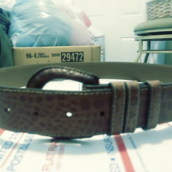 🐎CIPRIANI ITALIAN ALLIGATOR BELT🎁🎇🎑 - Picture 2 of 3